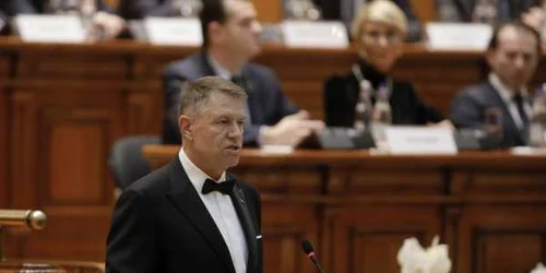 Klaus Iohannis depunere jurământ. FOTO Inquam Photos/George Călin