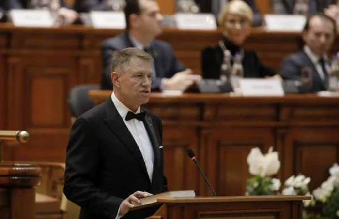 Klaus Iohannis depunere jurământ. FOTO Inquam Photos/George Călin