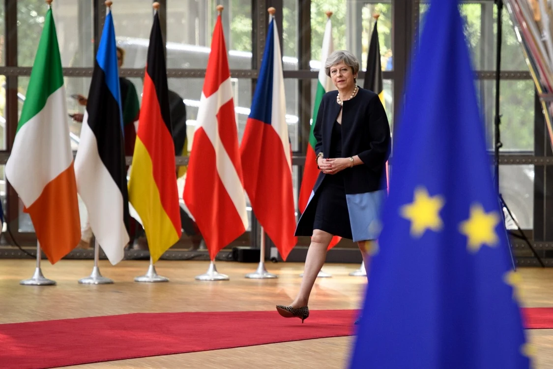 Theresa May FOTO Getty Images