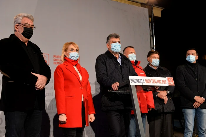 Rezultate EXIT POLL la sediul PSD.  FOTO: Mediafax/ Eduard Vinatoru