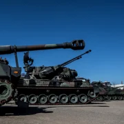 Obuziere autopropulsate M109 FOTO EPA-EFE
