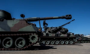 Obuziere autopropulsate M109 FOTO EPA-EFE