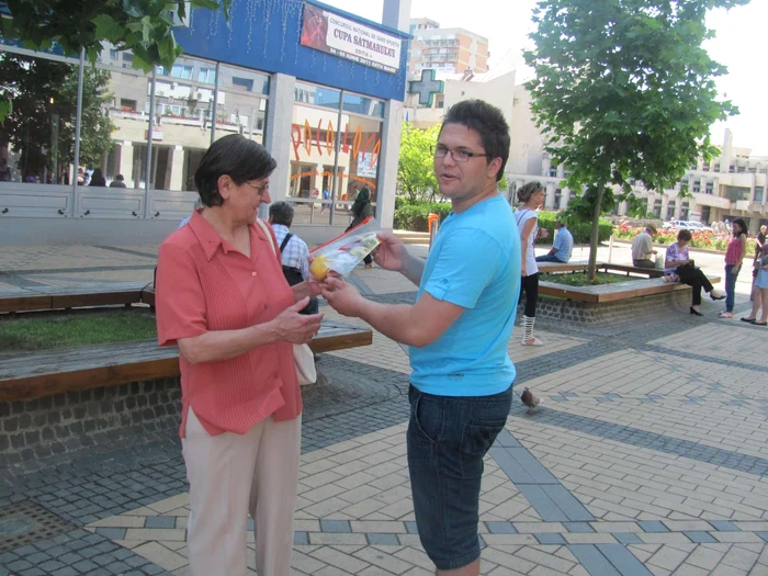 Campania "Consumă zilnic fructe" la Satu Mare