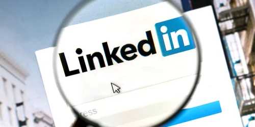 Linkedin retea sociala profesionala lupa FOTO Shutterstock