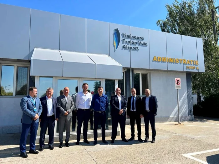 Vizită la Aeroportul Timişoara