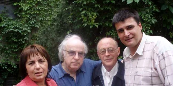 norman manea ovidiu simonca gabriela adamesteanu antonio tabucci foto arhiva personala daniel enache cristea