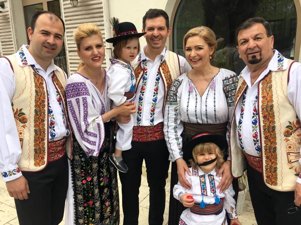 Matilda Pascal-Cojocărița are o familie superbă