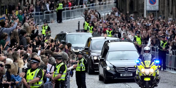 Cortegiu funerar Regina Elisabeta FOTO Getty Images jpg