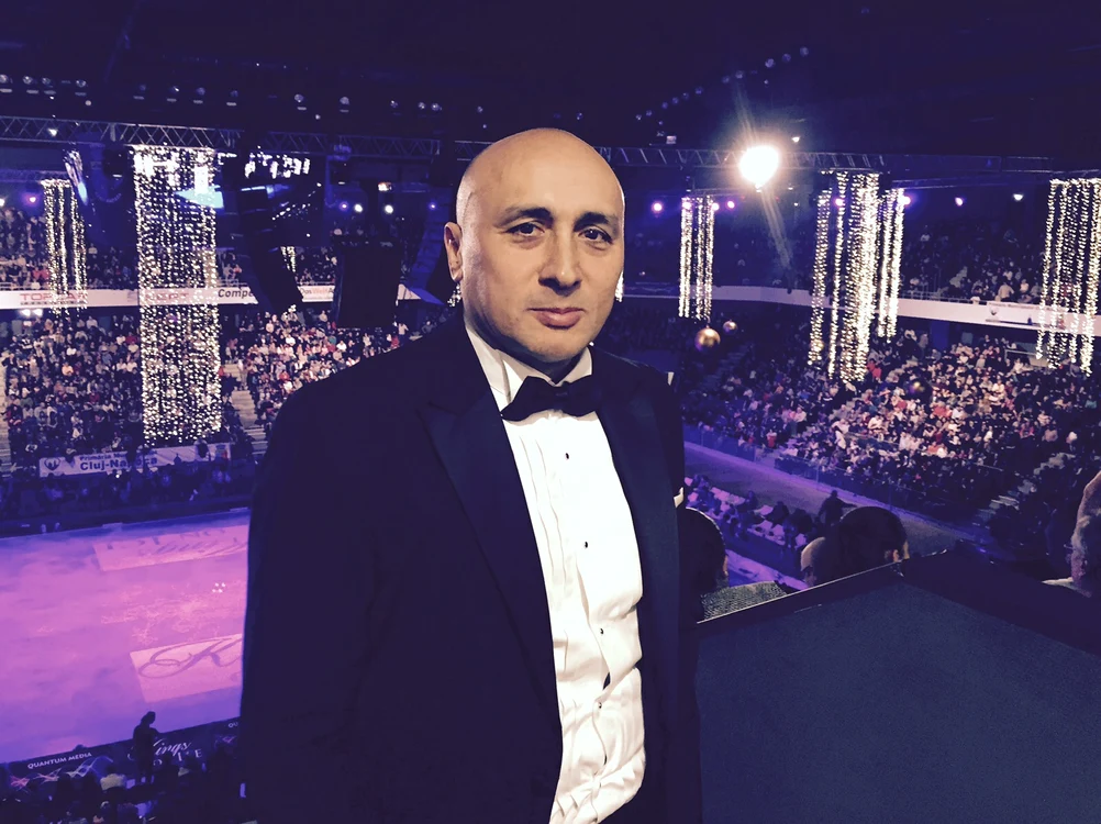 Marcel Pavel a susţinut un concert în cadrul evenimentului "Kings on Ice"foto: Tatiana Solomon
