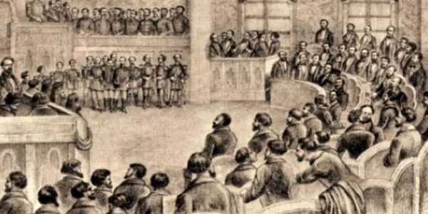 Legea secularizării votată în Parlament în 1863 Foto Arhiva Adevărul