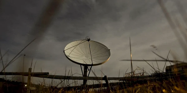 Parabola Patriot este unul din cele două microtelescoape ale Obsrvatorului. Foto: Radu Neag