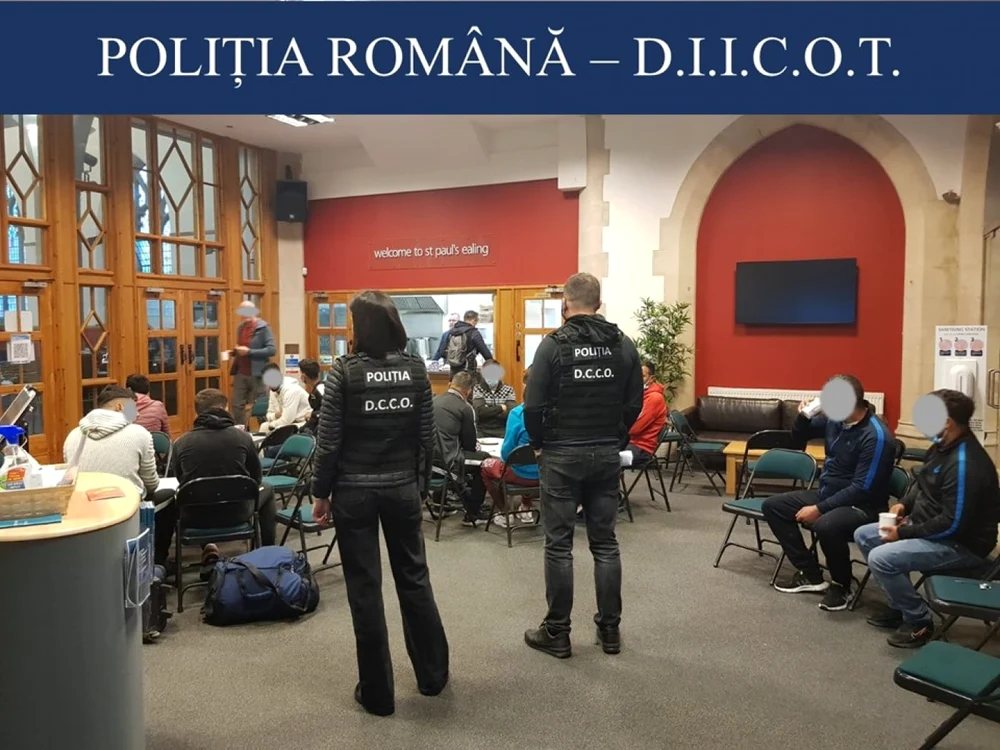 Grup infracţional din Tărlungeni destructurat de poliţiştii braşoveni FOTO Poliţia Română - DIICOT