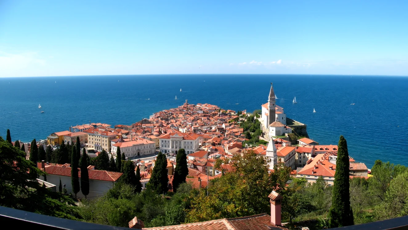 Portul Piran are influențe venețiene
