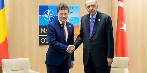 Nicușor Dan și președintele Turciei, Recep Tayyip Erdogan foto X jpeg