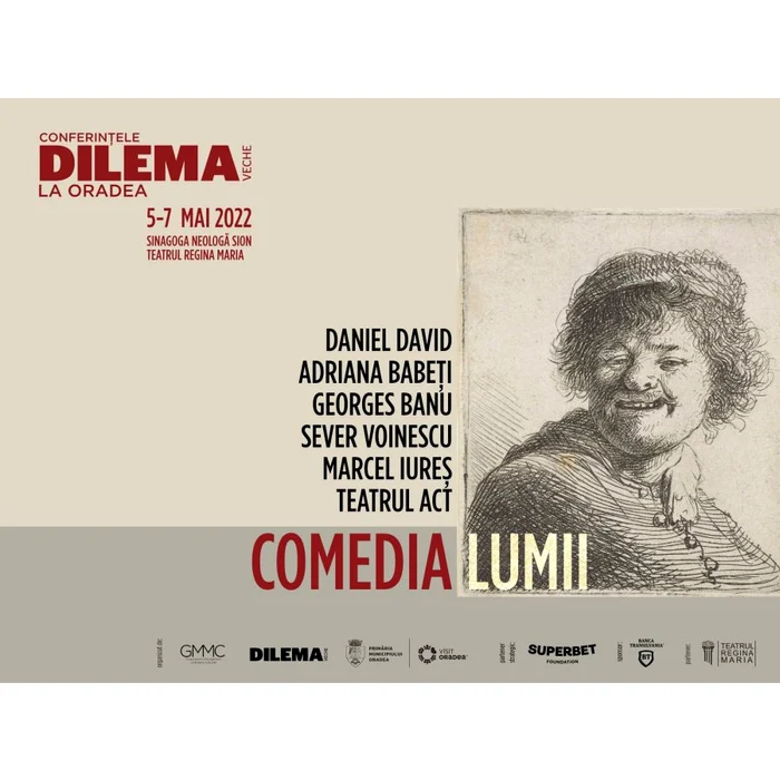 Fundația Superbet continuă să fie alături de cel mai cunoscut brand cultural românesc prin susținerea seriei „Conferințele Dilema veche” jpeg