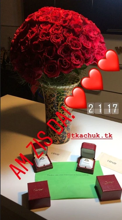 Brigitte Sfăt a fost cerută în căsătorie de Cornel