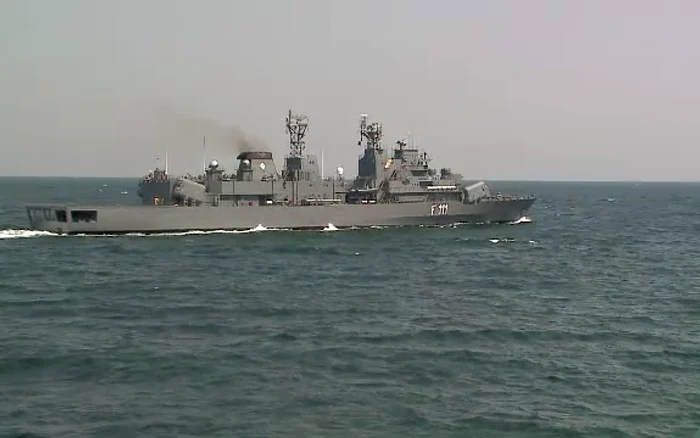 Fregata ”Mărășești” este nava amiral a flotei militare româneFoto: adevărul.ro