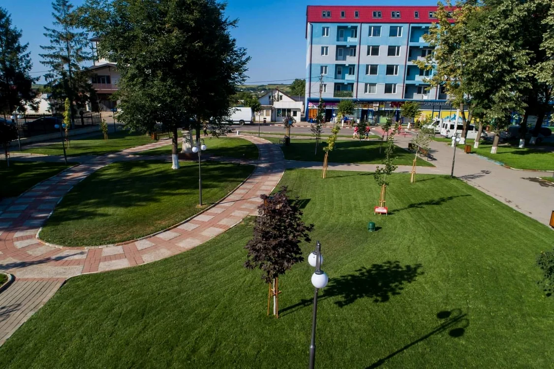 Parc în Darabani FOTO Primăria Darabani