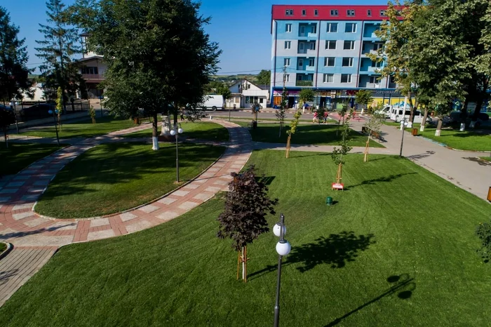 Parc în Darabani FOTO Primăria Darabani