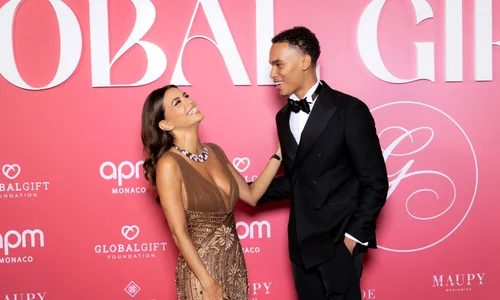 Eva Longoria și Alexandre Grimaldi pe covorul roșu al Global Gift Gala, profimedia 1043500119 jpg