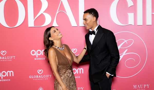 Eva Longoria și Alexandre Grimaldi pe covorul roșu al Global Gift Gala, profimedia 1043500119 jpg