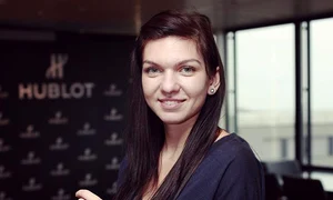 Simona Halep a facut o vizita la firma Hublot jpeg