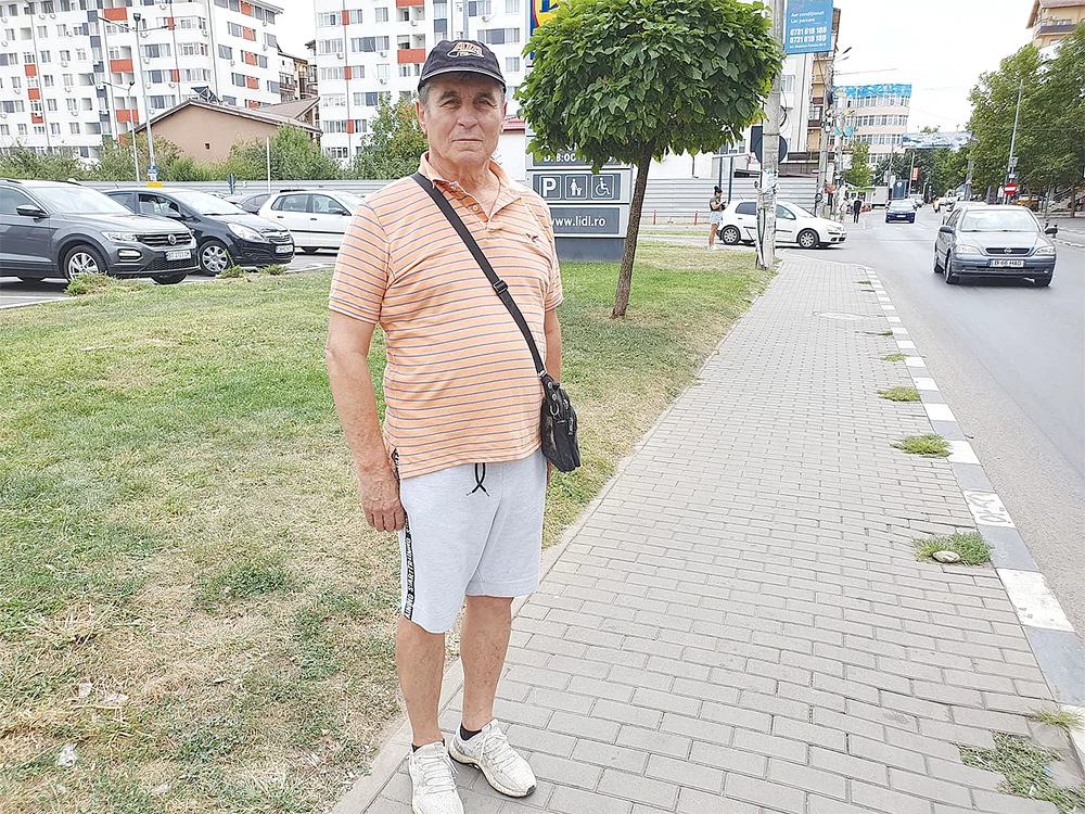 Gheorghe Ifrim  locuieşte în cartierul  din vestul Capitalei. Foto: Adrian Popescu