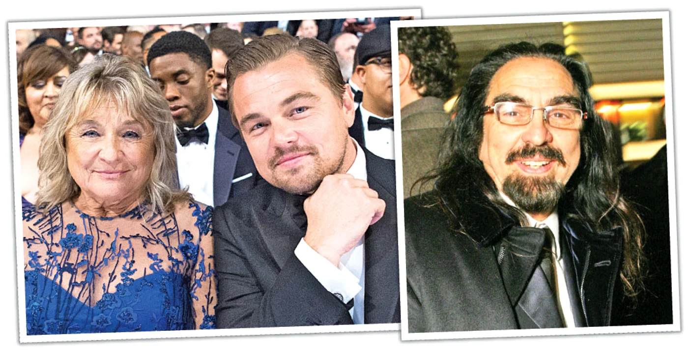 Mama Irmelin l-a însoţit în sală şi a aşteptat cu sufletul la gură decernarea premiului. George DiCaprio a venit într-un suflet să-şi felicite fiul