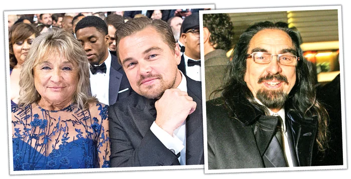 Mama Irmelin l-a însoţit în  sală şi a aşteptat cu sufletul la  gură decernarea premiului. George DiCaprio a venit  într-un suflet să-şi felicite fiul