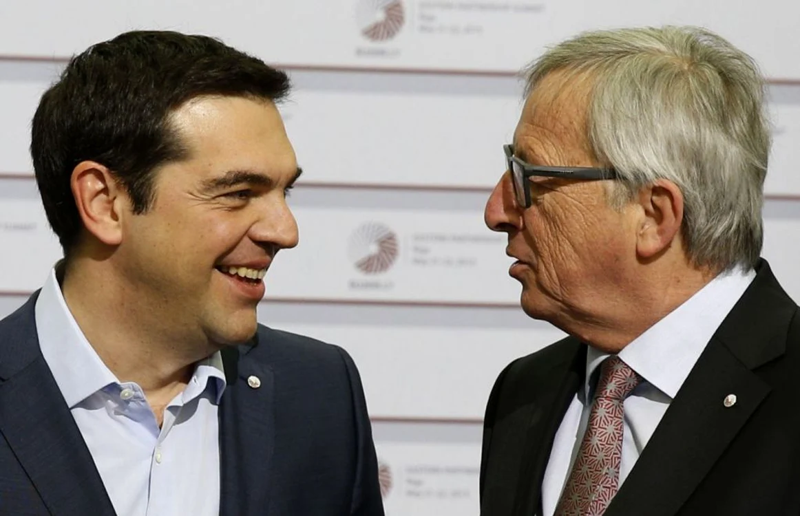 Summit Riga - Tsipras - Juncker FOTO AP