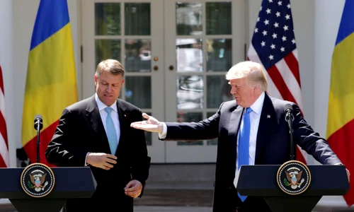 Klaus Iohannis Donald Trump la Casa Alba FOTO FOTO Guliver / Getty Images / Chip Somodevilla 