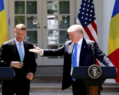 Klaus Iohannis Donald Trump la Casa Alba FOTO FOTO Guliver / Getty Images / Chip Somodevilla 