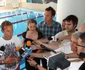 Răzvan Florea a deschis Atena Sport Club la Constanţa - cu soţia sa Oana şi Radu Mazăre