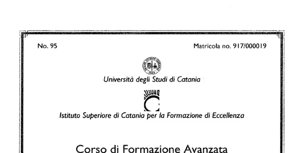 diploma catania ponta