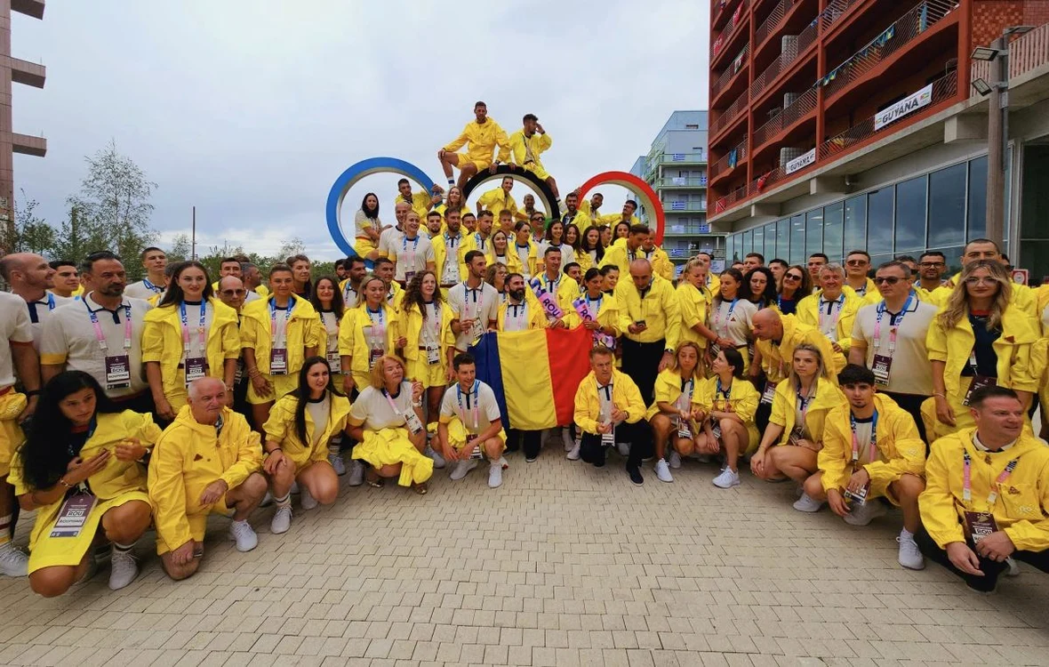 Delegația României e gata de Ceremonia de Deschidere a Jocurilor Olimpice (FOTO: COSR)