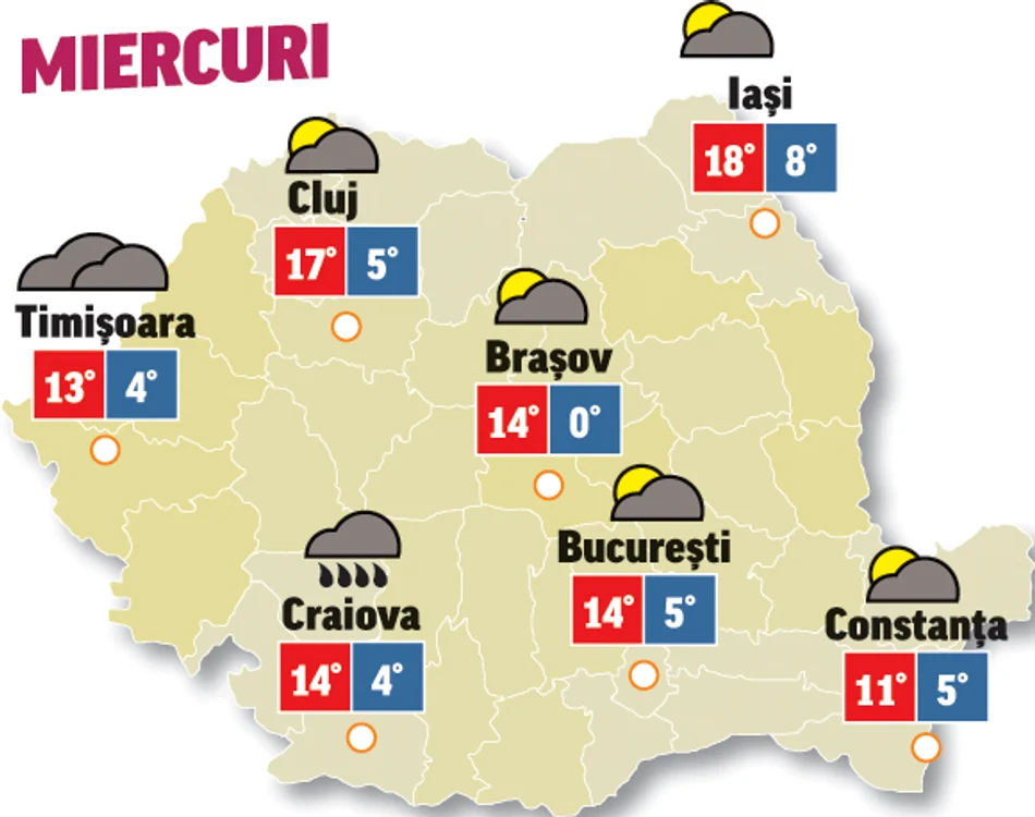 Prognoza meteo 25 martie aduce vreme caldă cu mult soare
