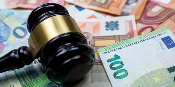 Ciocan judecător cu euro FOTO shutterstock 2353545637 jpg