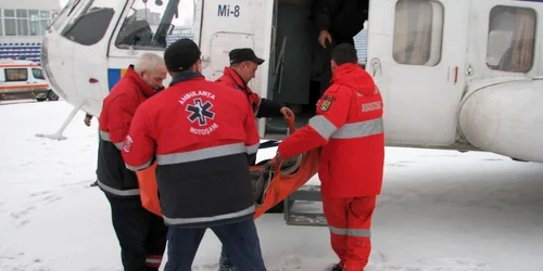 Elicopterul aparţine Unităţii Speciale de Aviaţie din Iaşi.