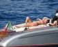 *EXCLUSIVE* Kourtney Kardashian has fun with her children aboard a boat in Portofino jpeg