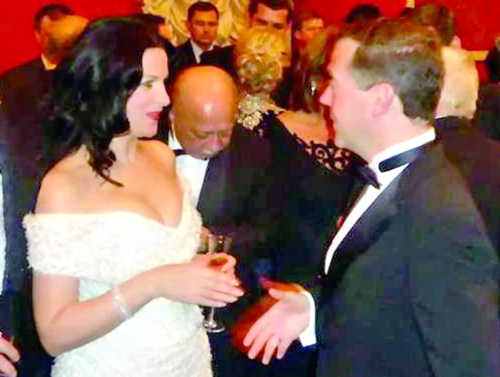 Dmitri Medvedev a admirat-o îndelung pe soprana româncă