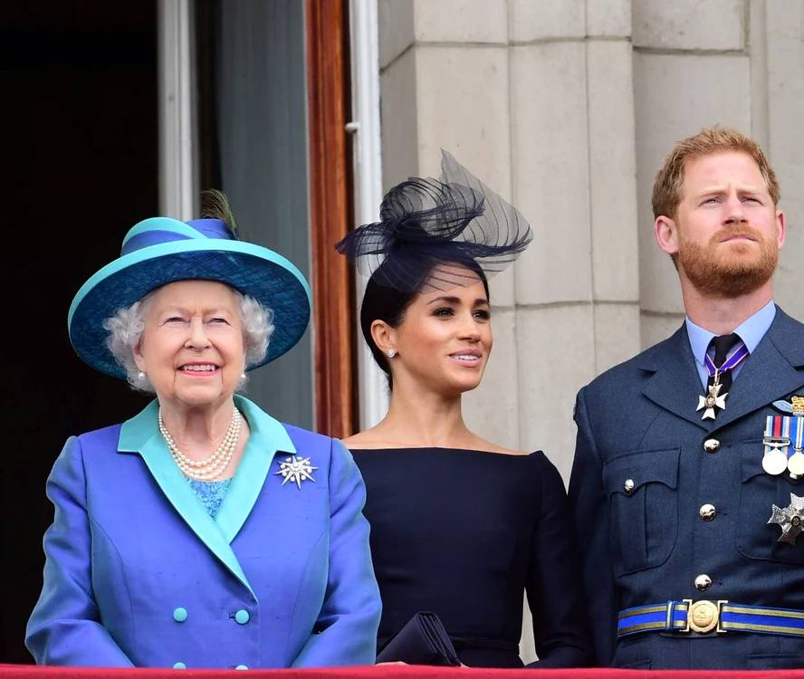 Regina Elisabeta a II-a a sfătuit-o pe Meghan să se împace cu tatăl ei, Thomas Markle. Profimedia 