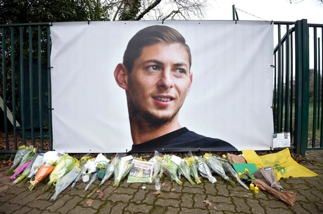 
    Acesta este locul în care Emiliano Sala îşi va dormi somnul de veci Foto: Twitter  