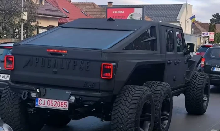 Un milionar din Cluj conduce un Apocalypse Hellfire, de cca. 200.000 de euro. FOTO: Clujenii