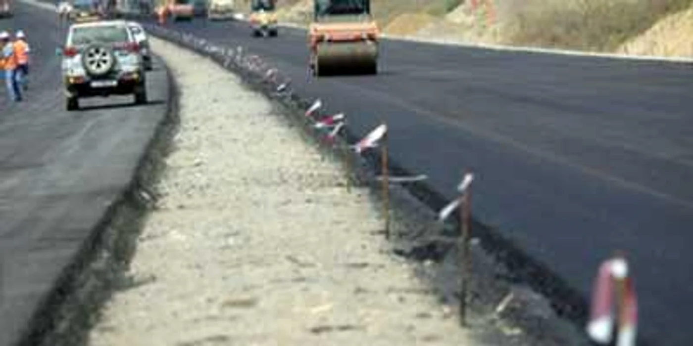 Autostrada prinde contur la Sebeş. Foto Arhivă