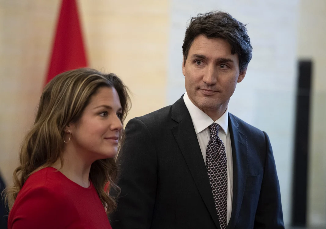 Premierul canadian Justin Trudeau și soția acestuia