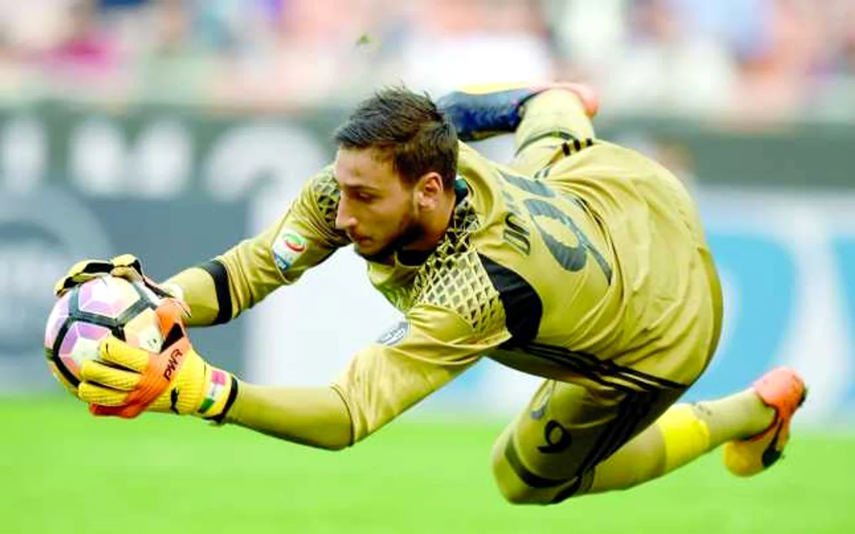 Gianluigi Donnarumma, portarul de 18 ani al Milanului FOTO Getty Images