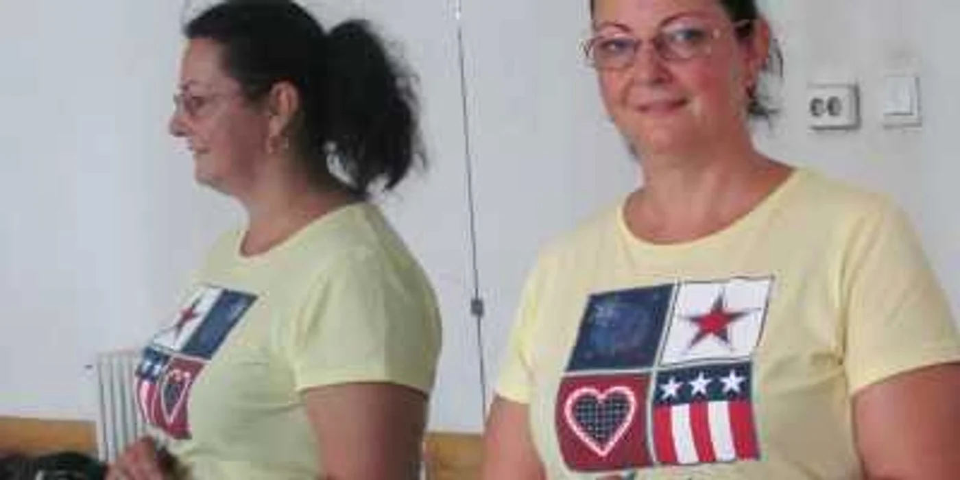 Almuth Uliczay este pasionată de dansul sportiv, pe care îl şi predă. FOTO: Lavinia Bălulescu 