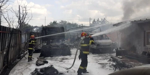 incendiu prahova