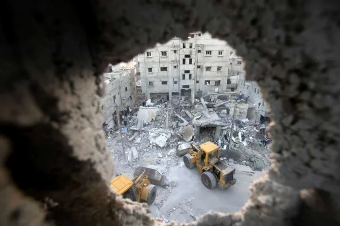 Atac israelian în Fâșia Gaza FOTO: Profimedia