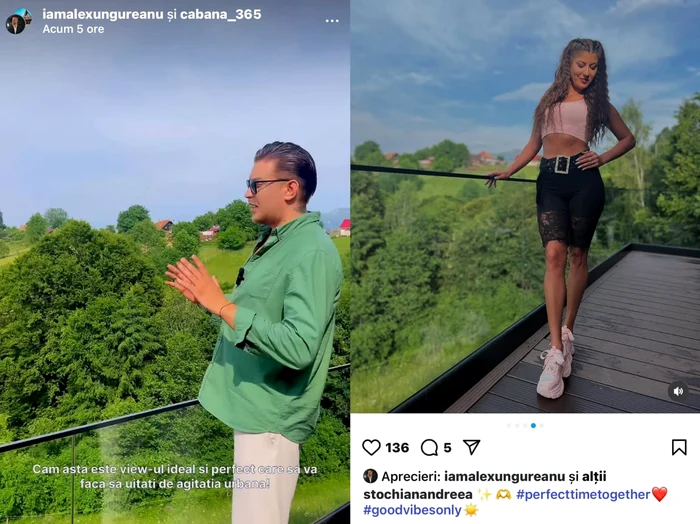 Alexandru a fost văzut cu Andreea.